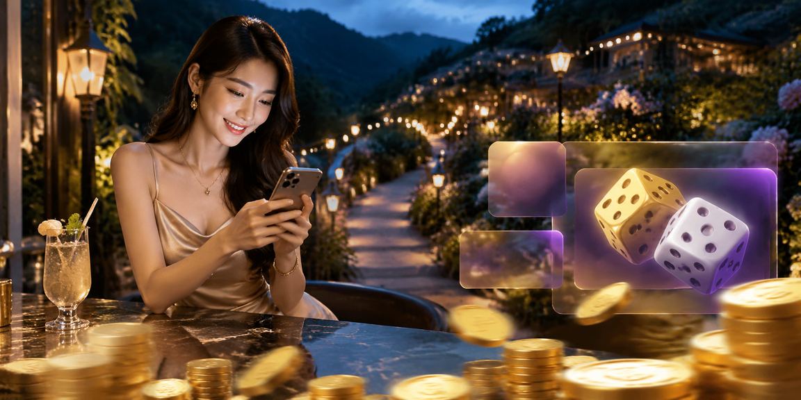Permainan dadu Sic Bo live dengan suasana kasino bertema Malaysia
